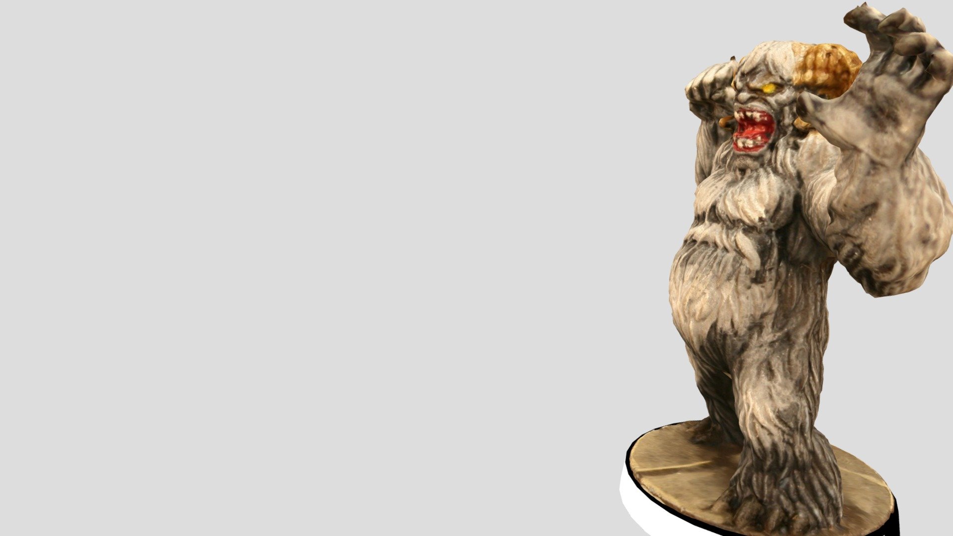 Yeti 3d model