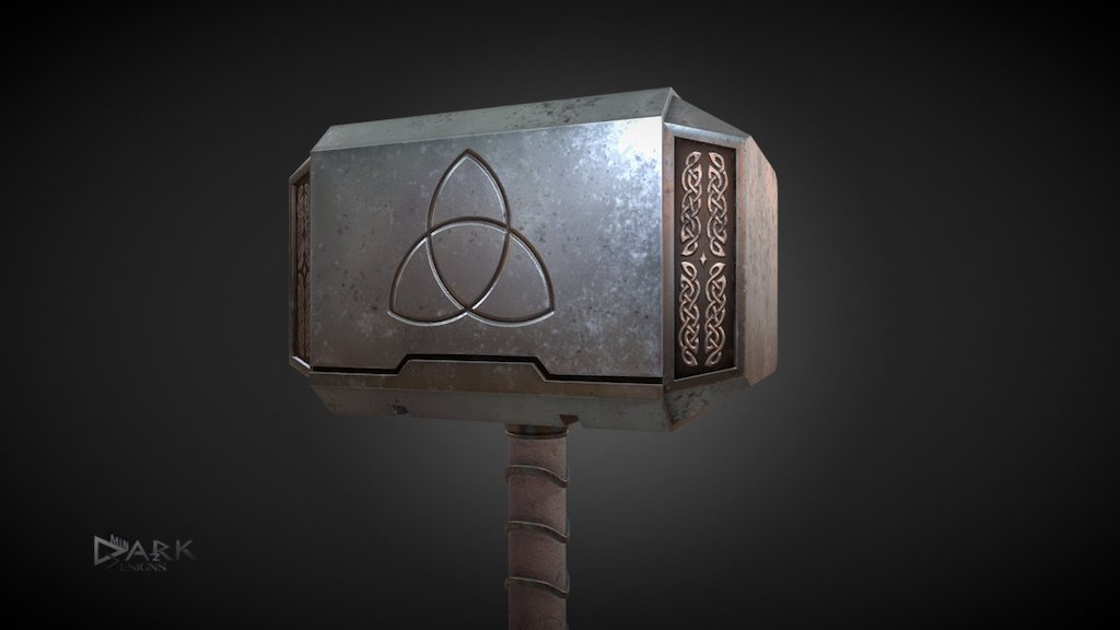 Mjolnir 3d model