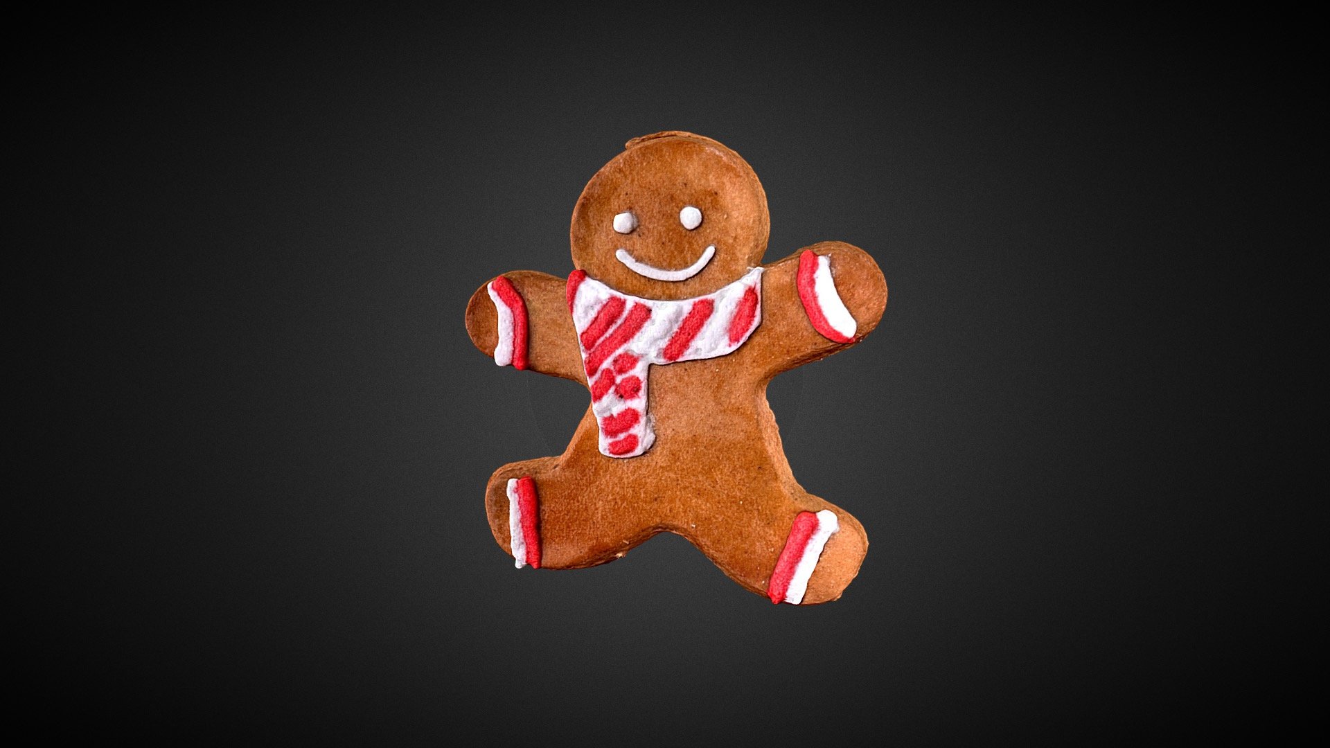 Gingerbread Boy 2 3d model