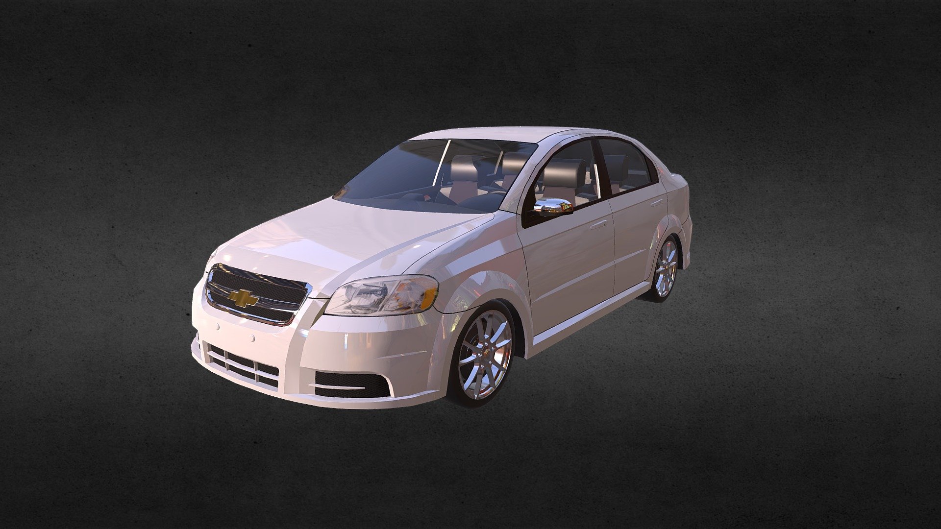 2009 Chevrolet Aveo 3d model