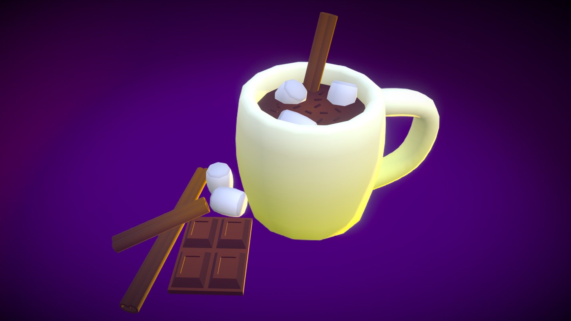 Hot Chocolate 3d model