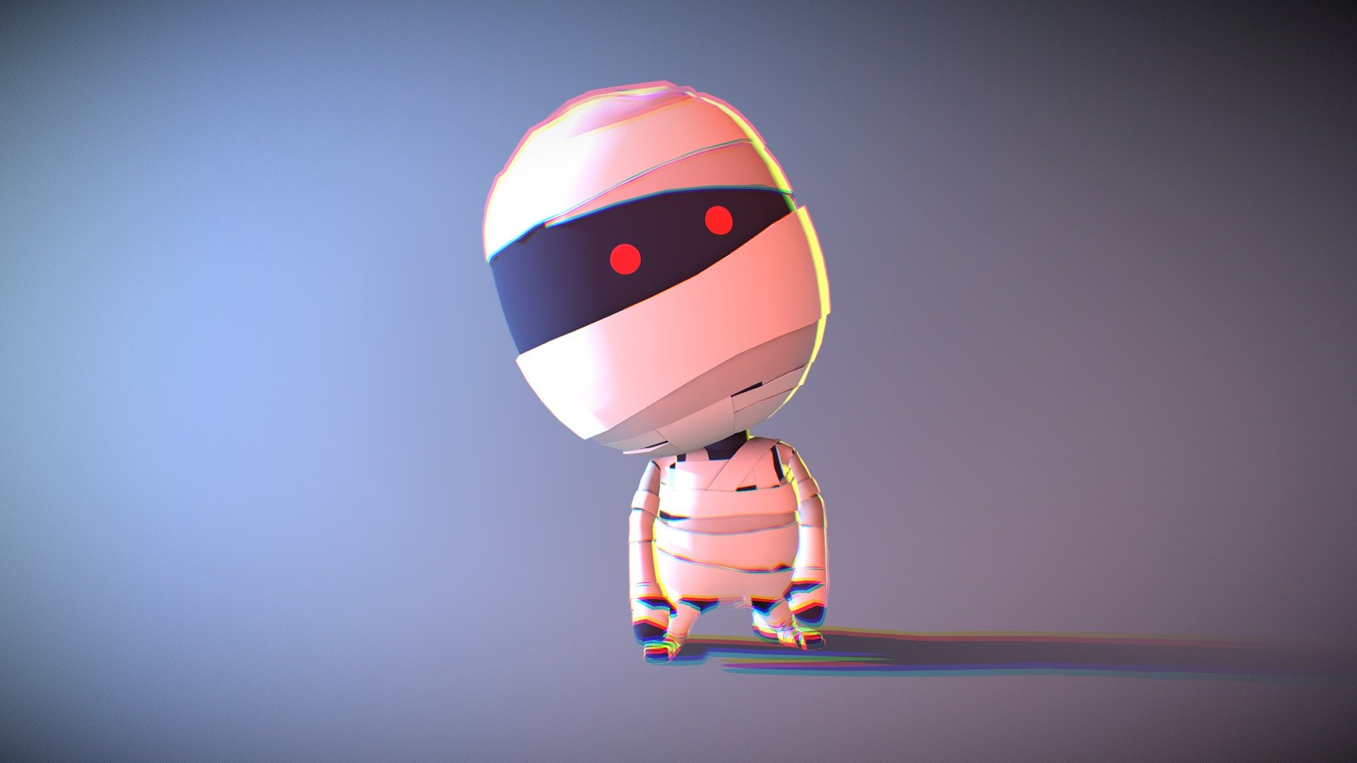 Halloween character 3d model