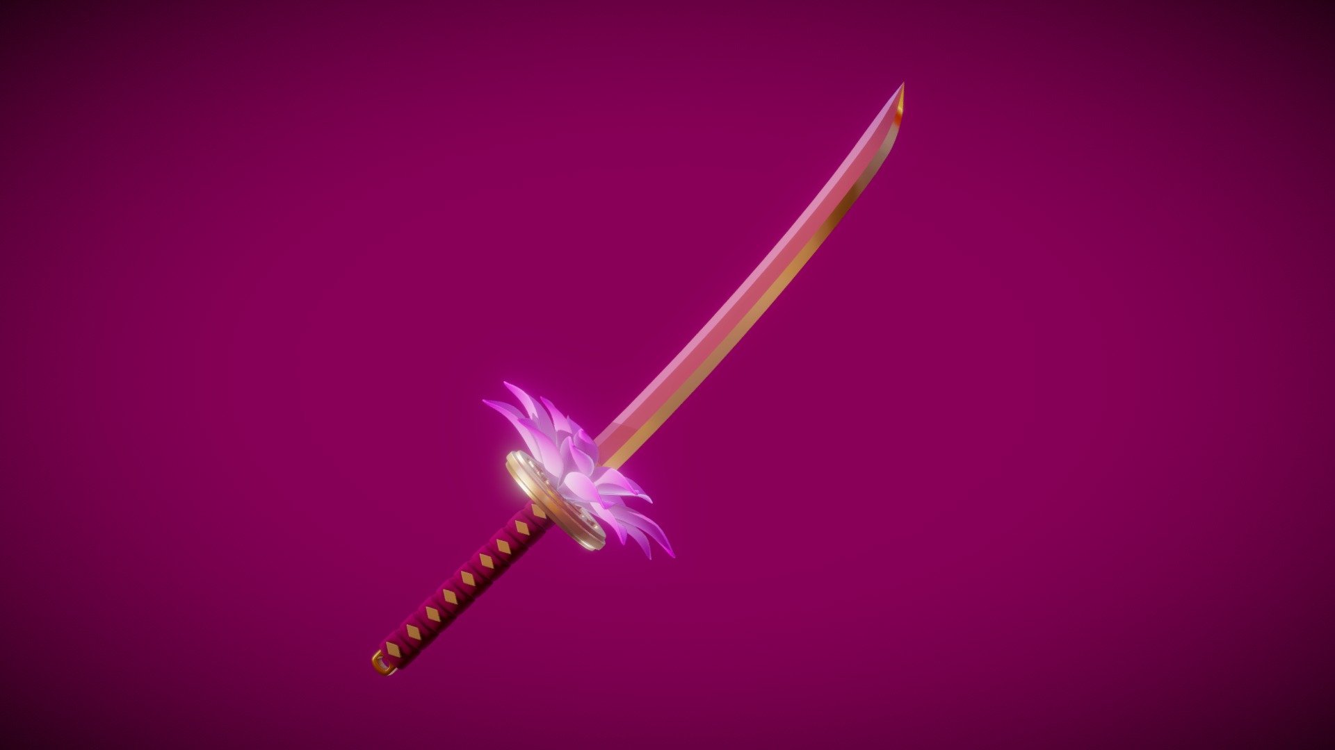 Swordtember 2023 Day 24: Flowers 3d model