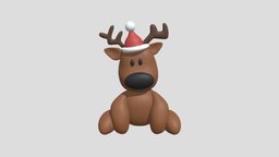 toy tedy christmas deer