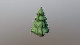 Stylized Painted Tree