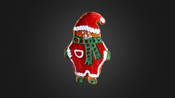 Gingerbread Boy 5 (LowPoly)