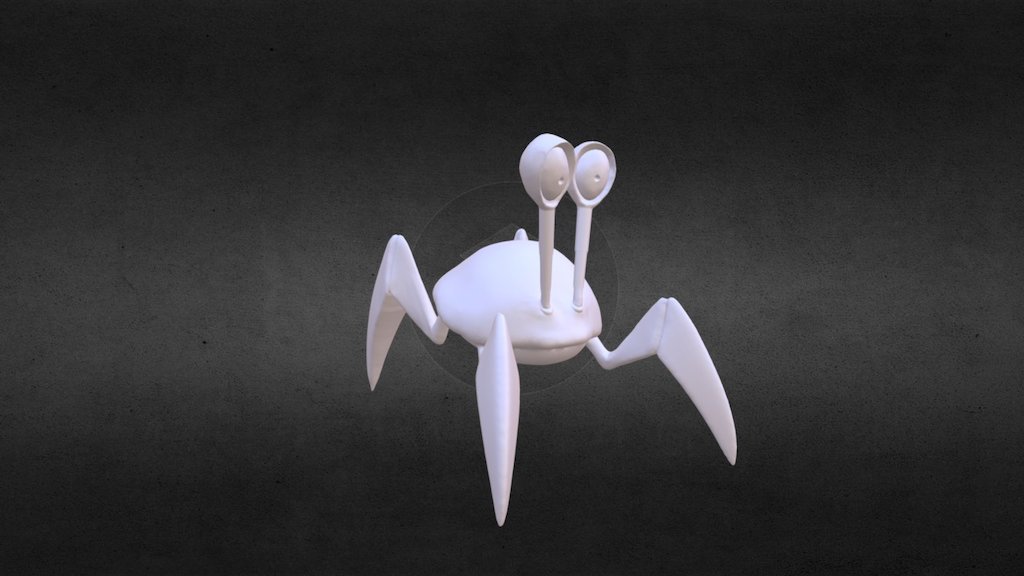 Crab revised pose 3d model