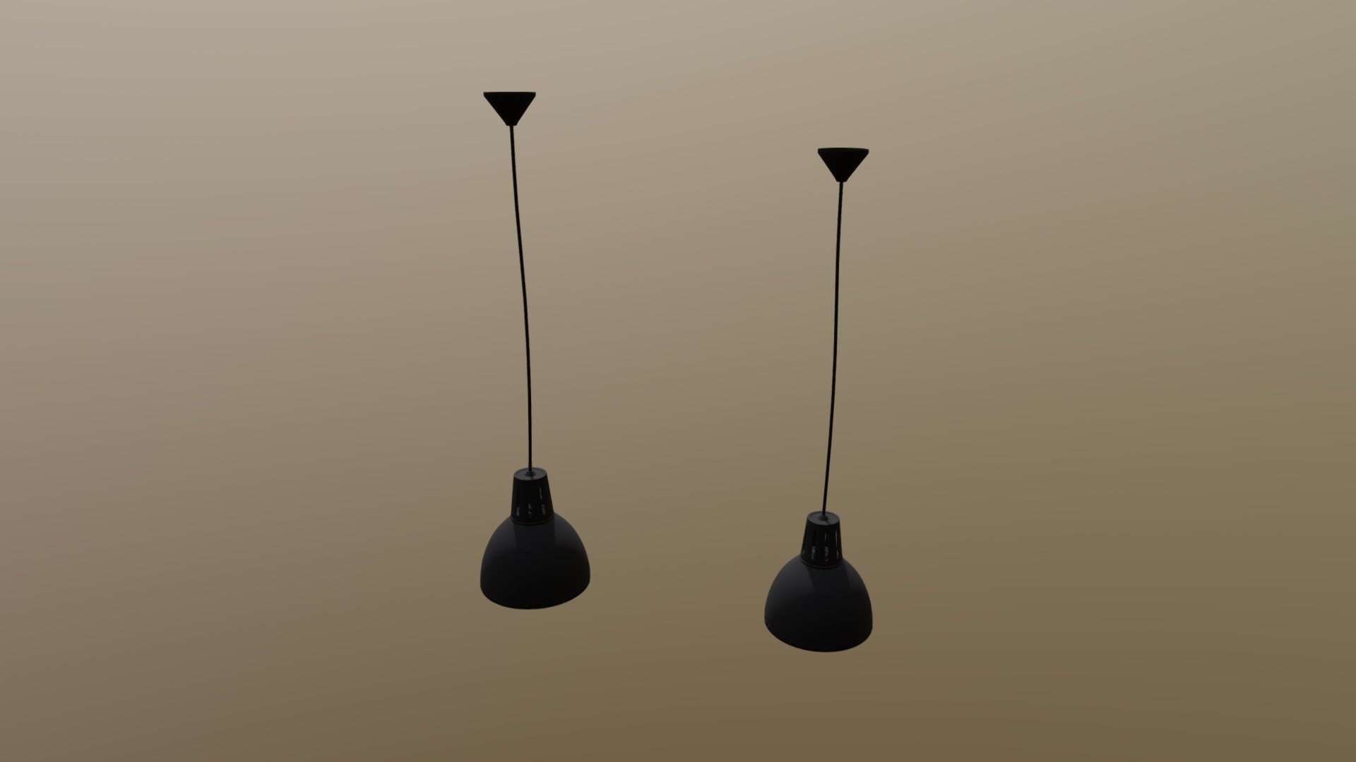 Retro Light 3d model