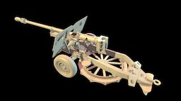 British WWII 17-25 Pounder ATG 28mm wargames