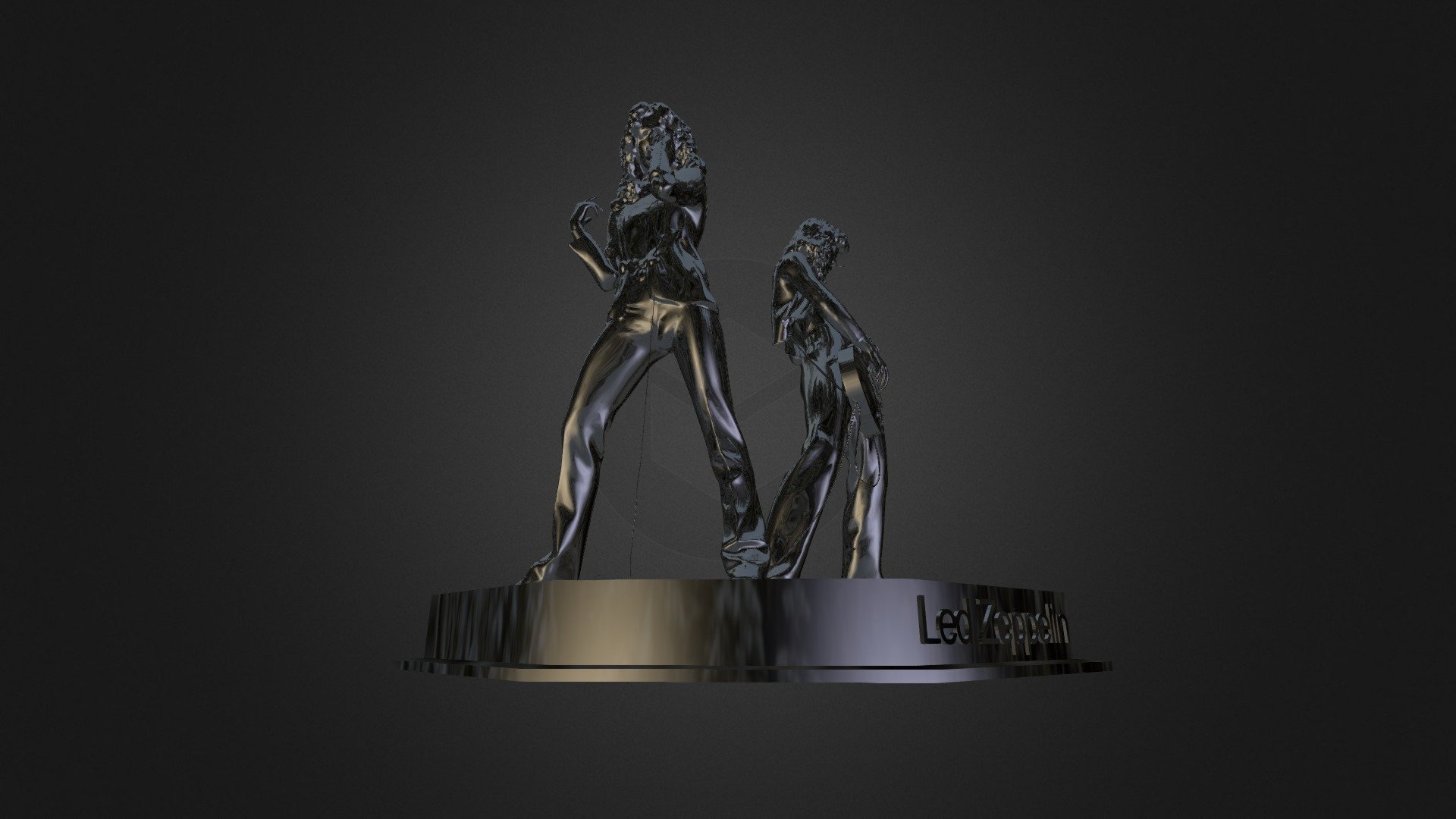 Led Zeppelin 3d model