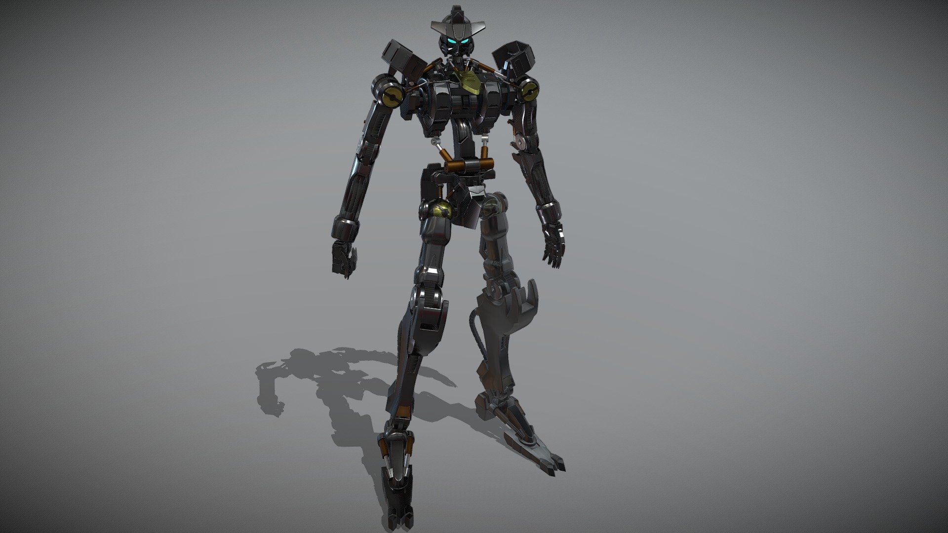 Gundam Frame 3d model