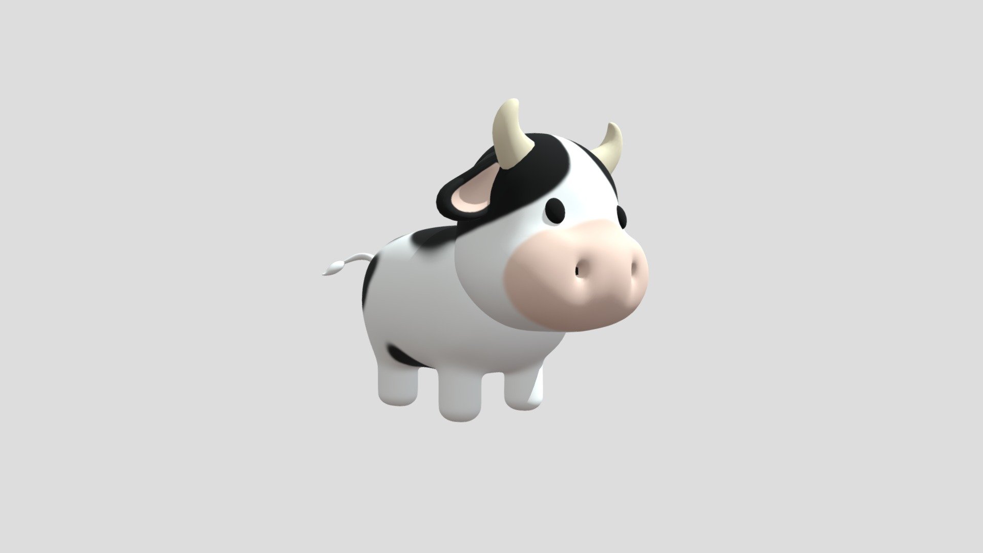 Cow 3d model