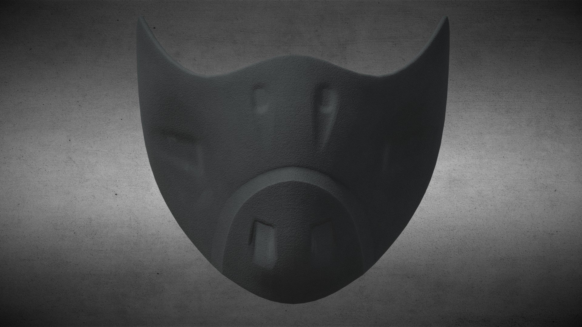 Training ninja mask 3d model