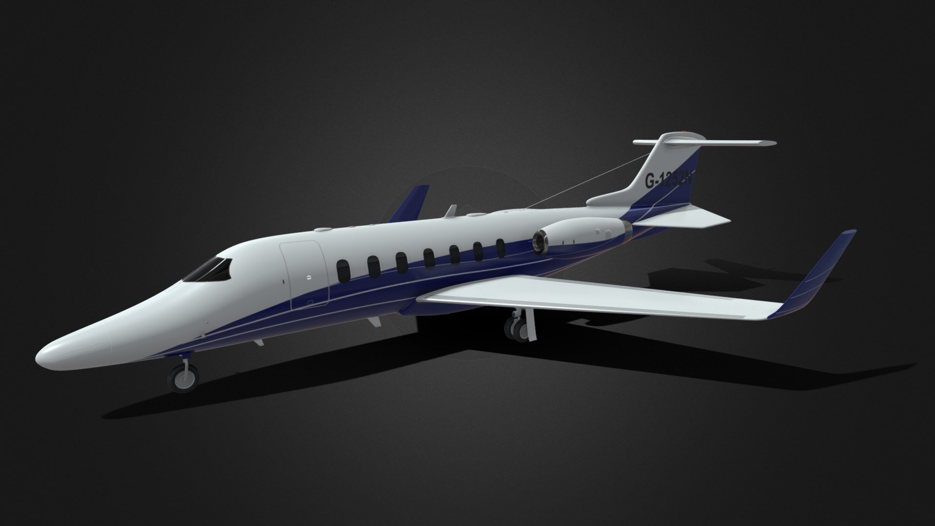 LearJet 3d model