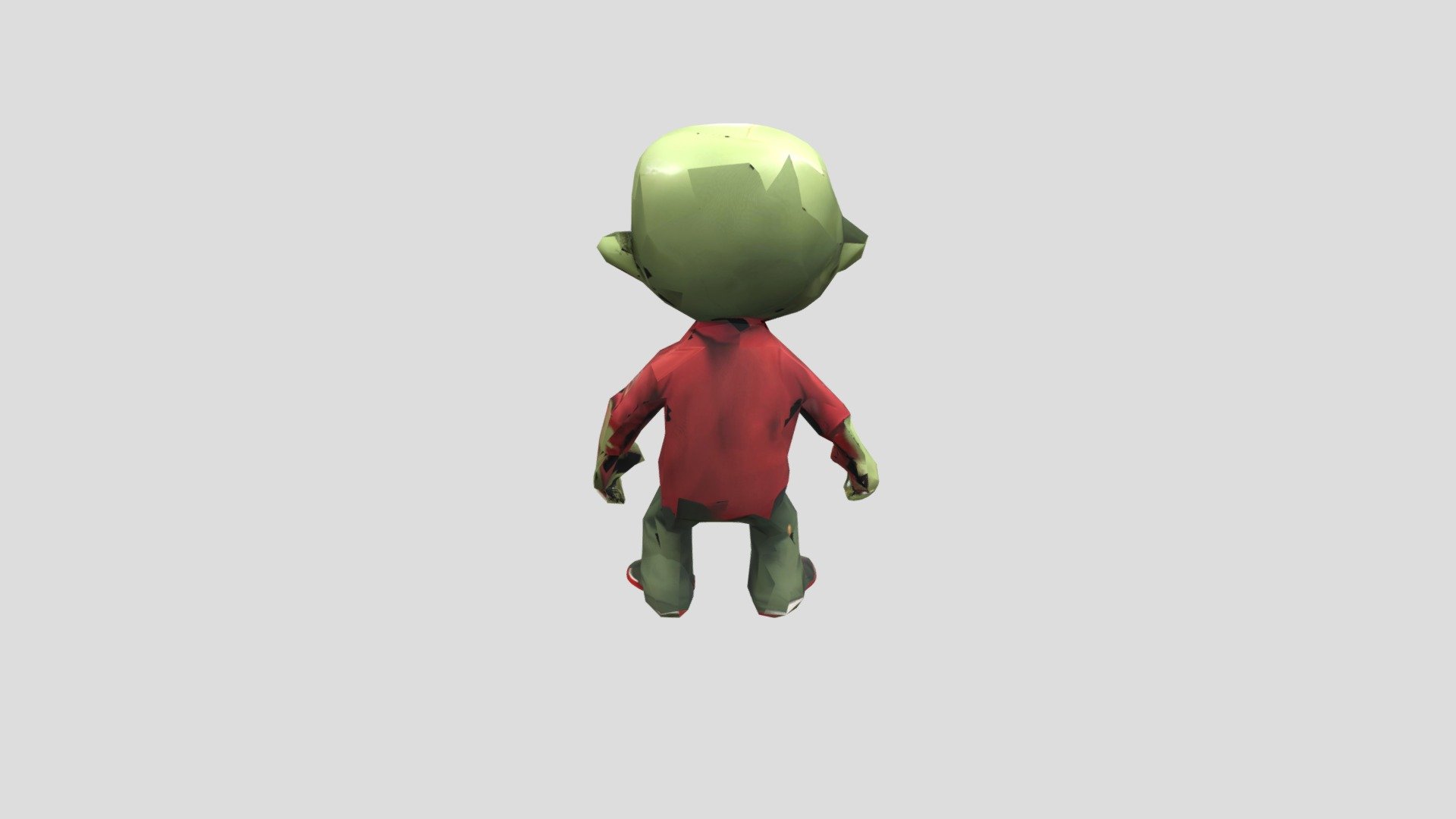 Chibi Zombie A 3d model