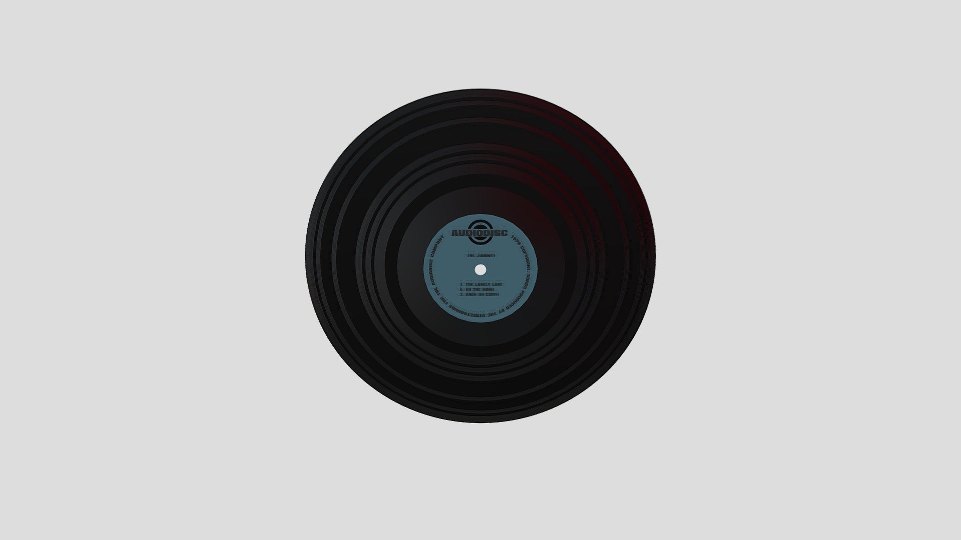 vinylrecord 3d model