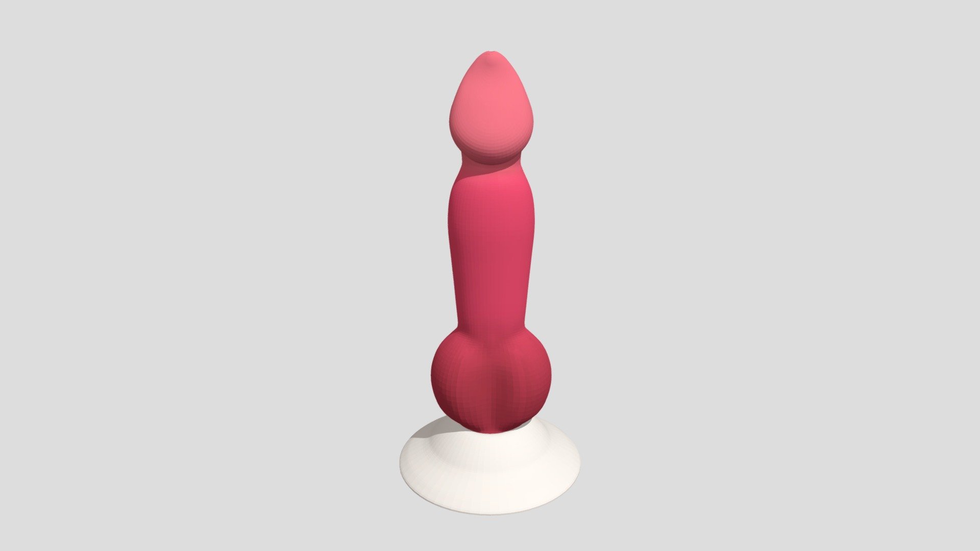 Furry Wolf Penis 3d model