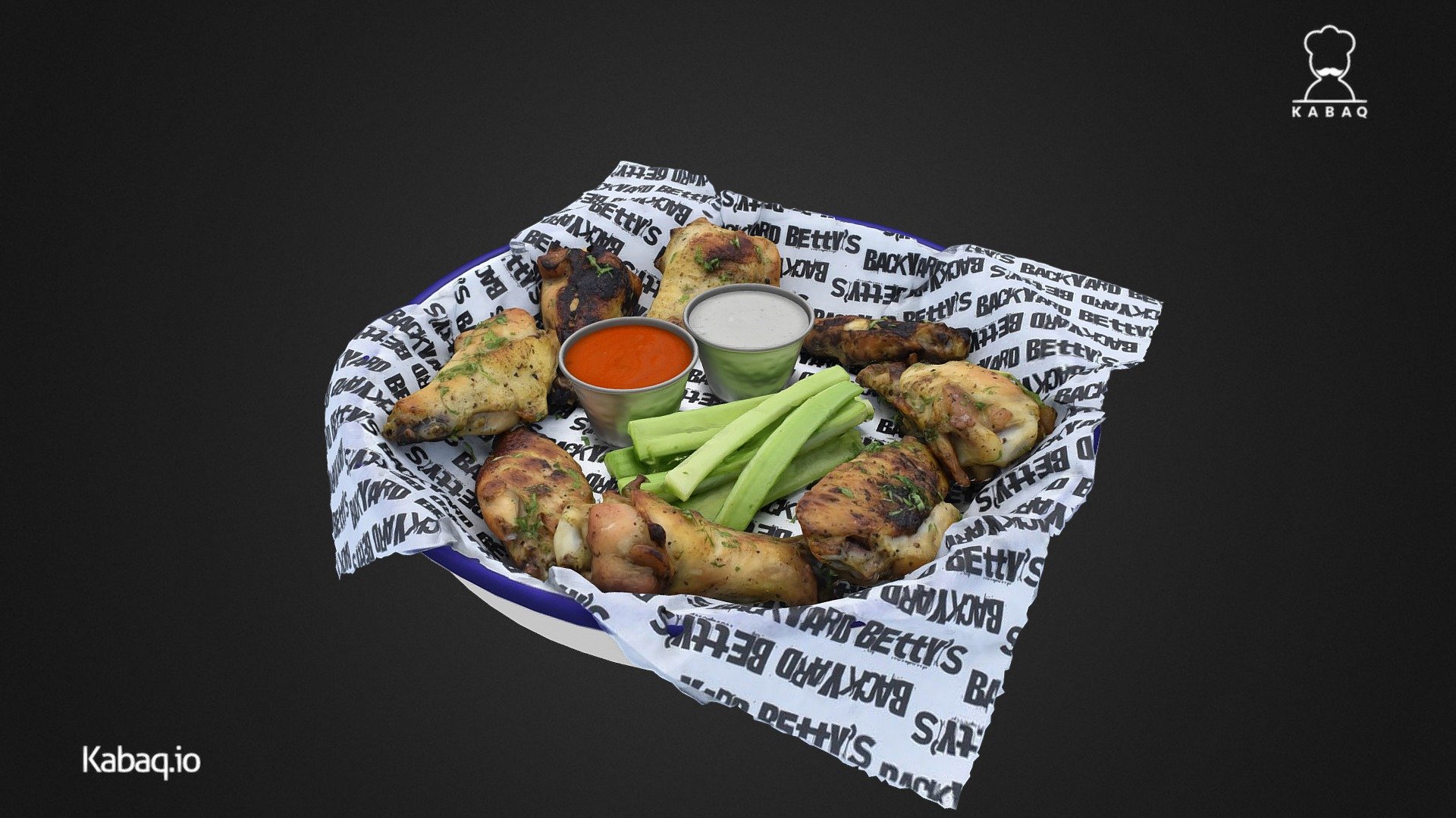 Chicken Wings 3d model