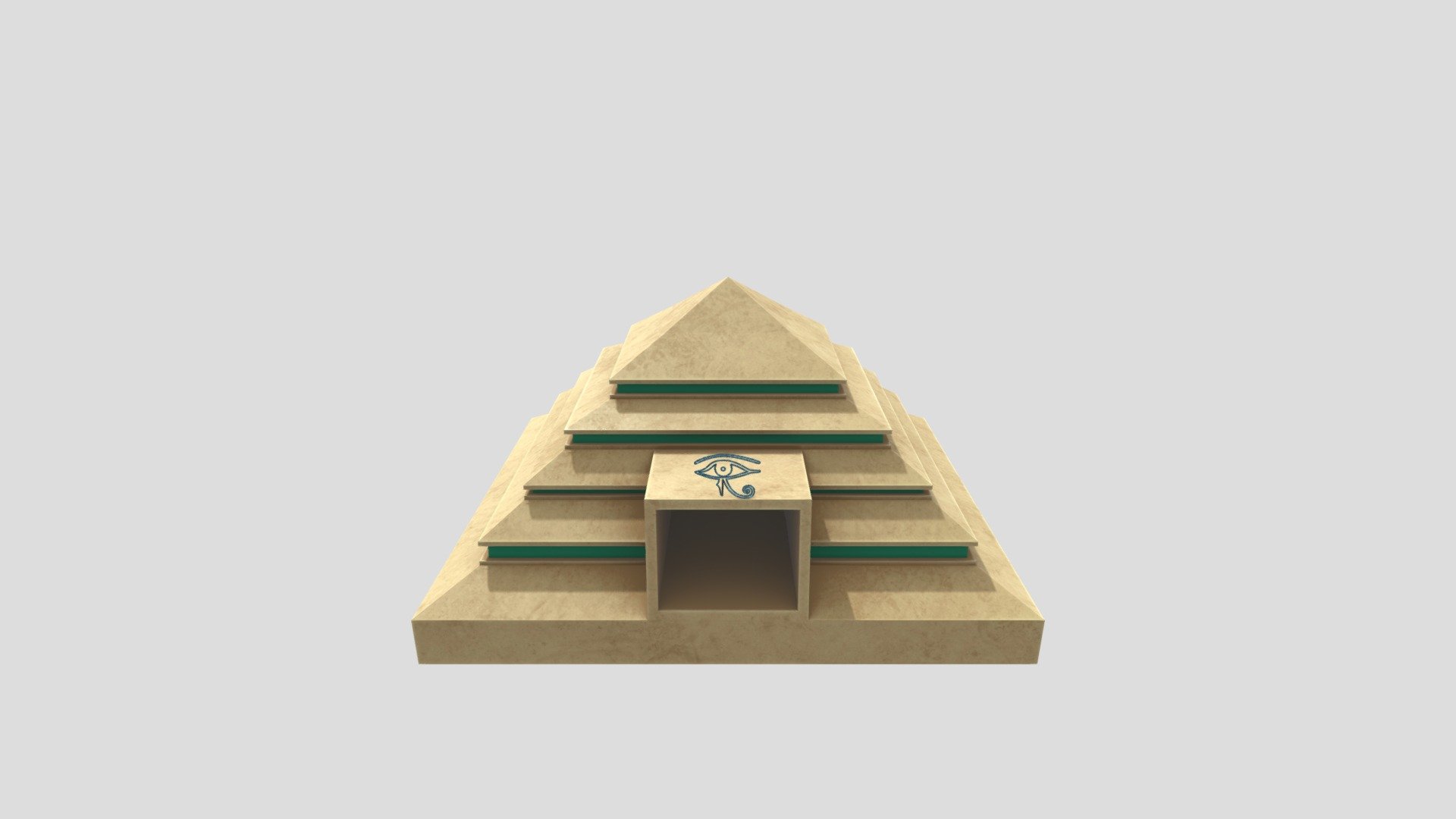 pyramid 3d model