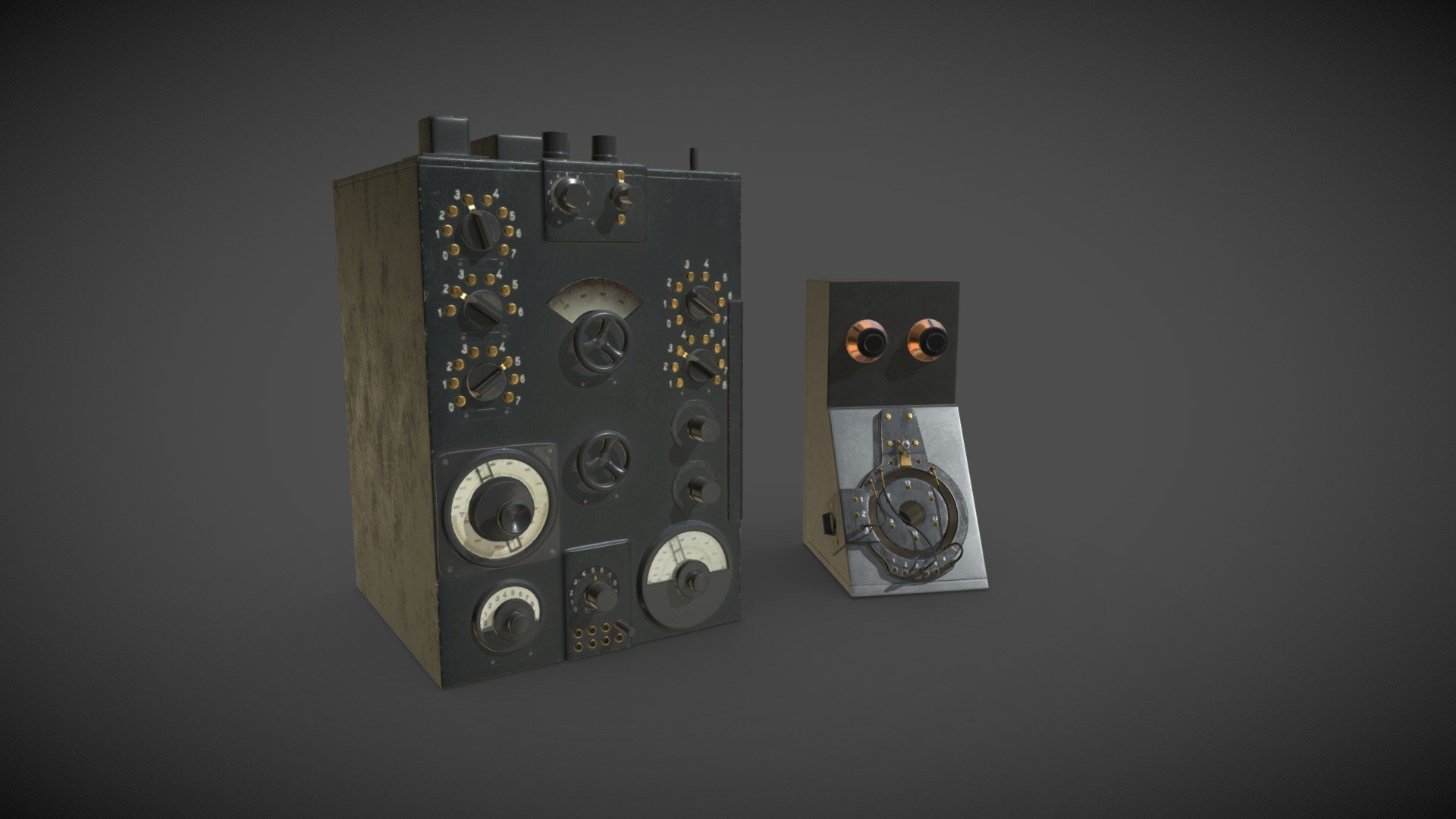 Radio Telfunken E5 3d model