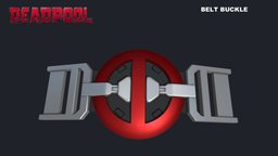 Deadpool buckle