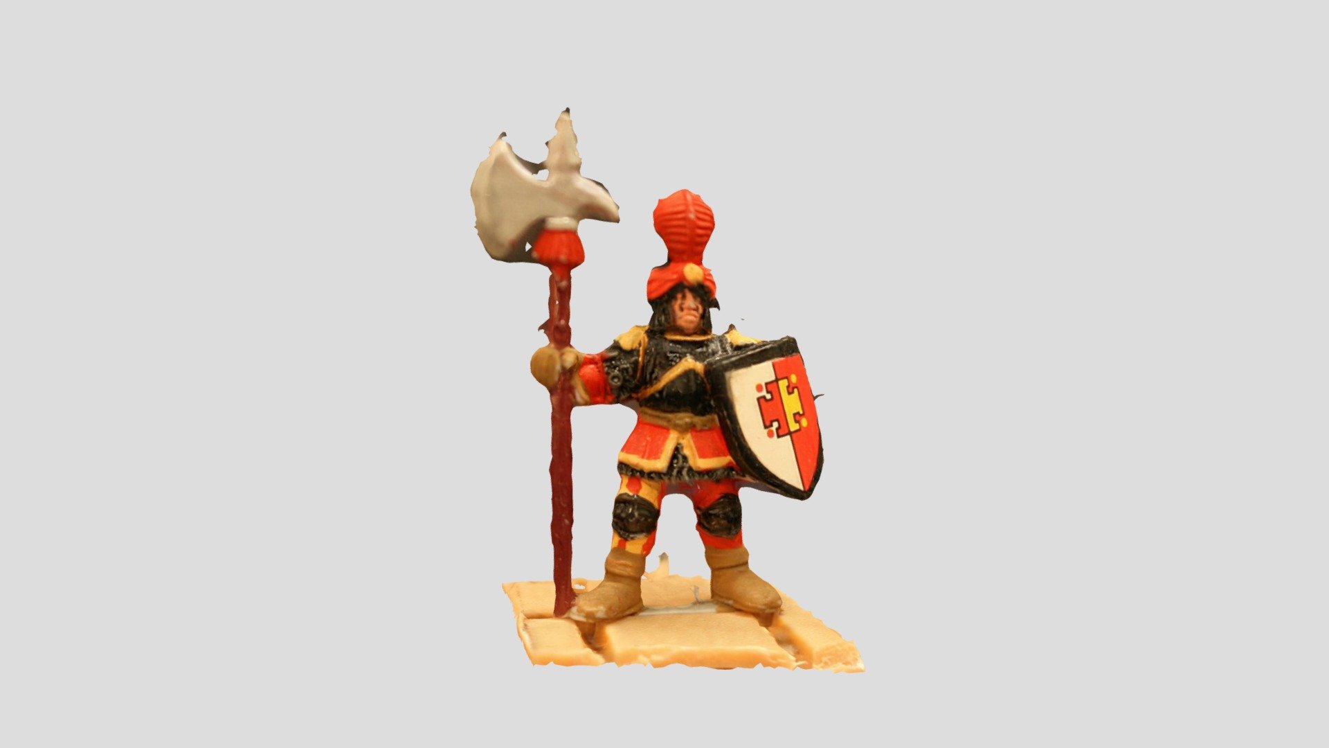 Man of Arms of Grunberg 3d model