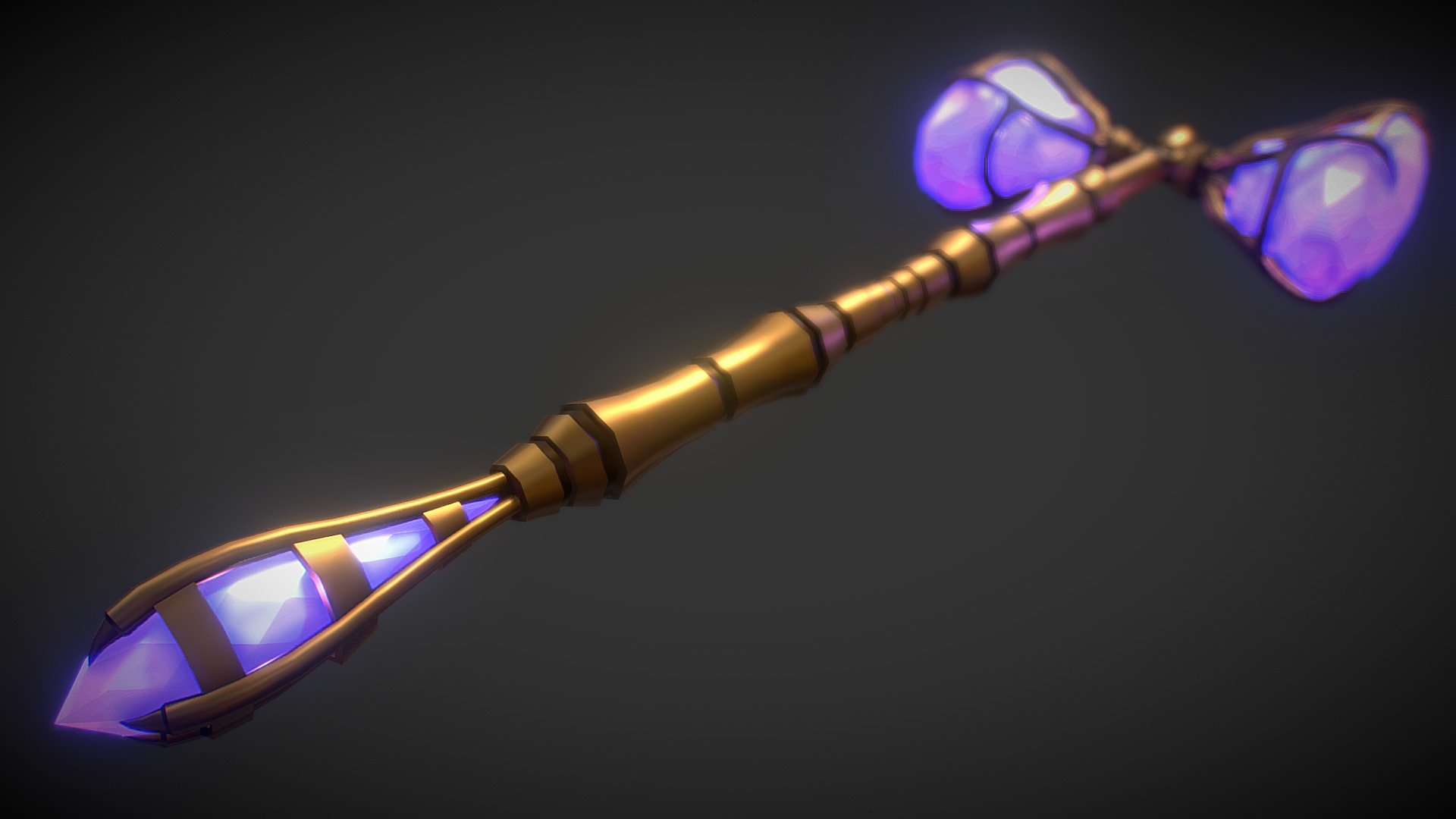 Fantasy Hammer [Free] 3d model