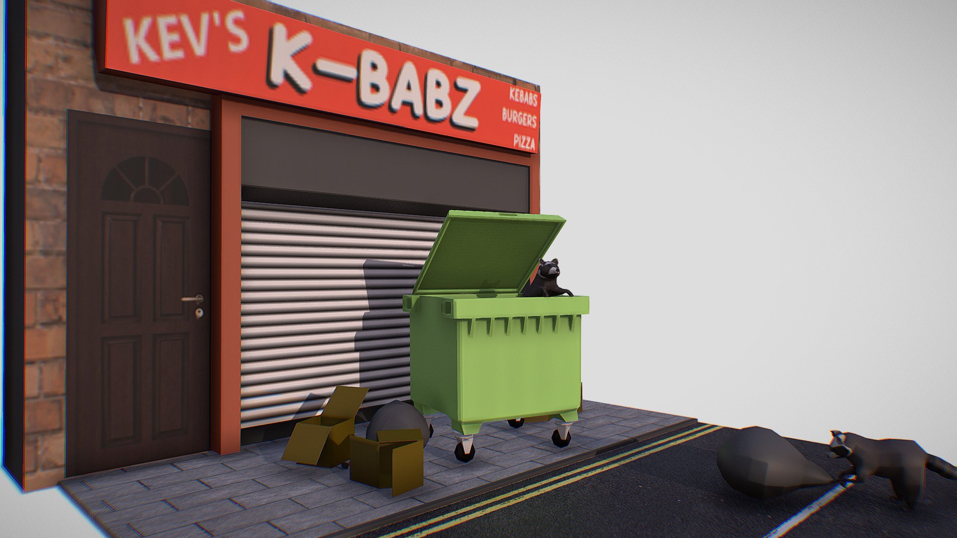 Raiders of K-Babz 3d model