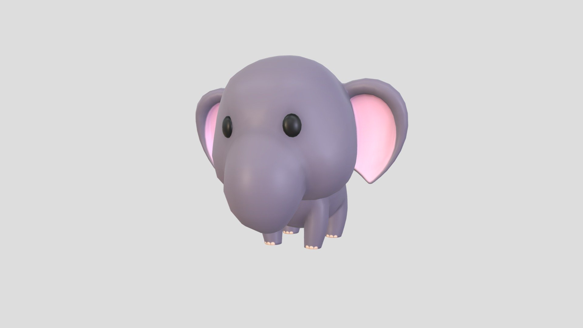 Character052 Elephant 3d model