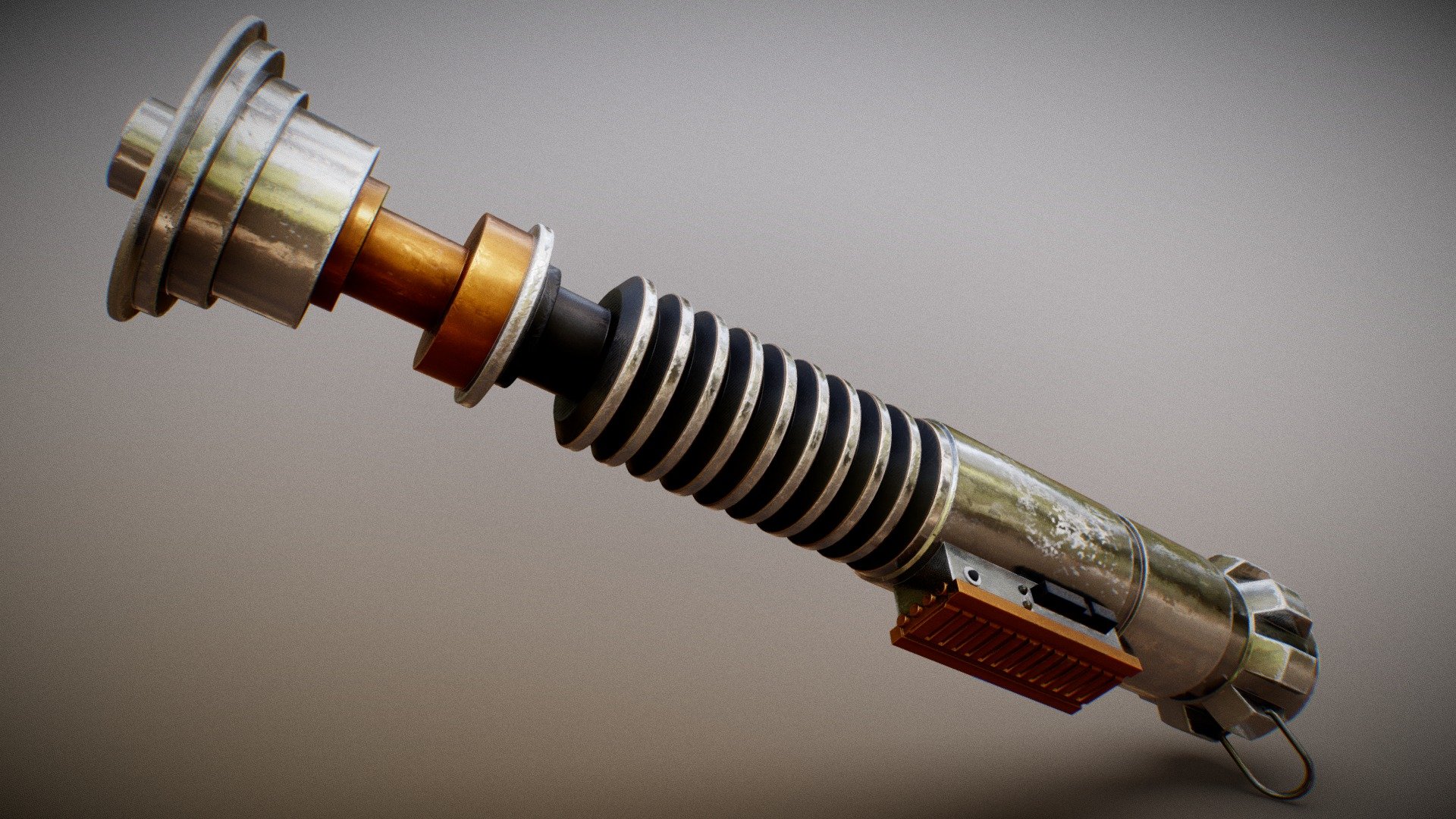 Lukes Lightsaber 3d model