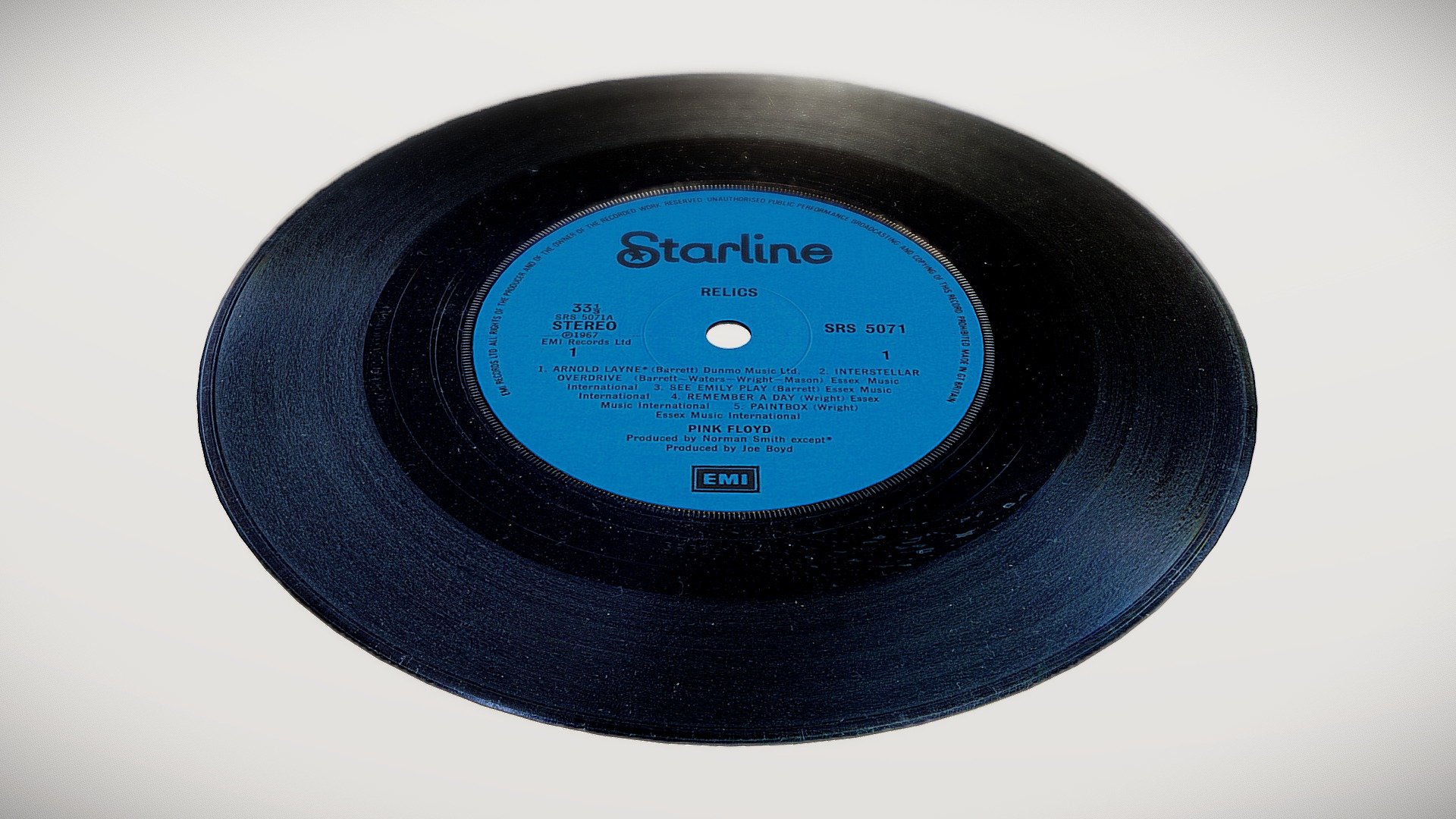 Vinyl Record 3d model