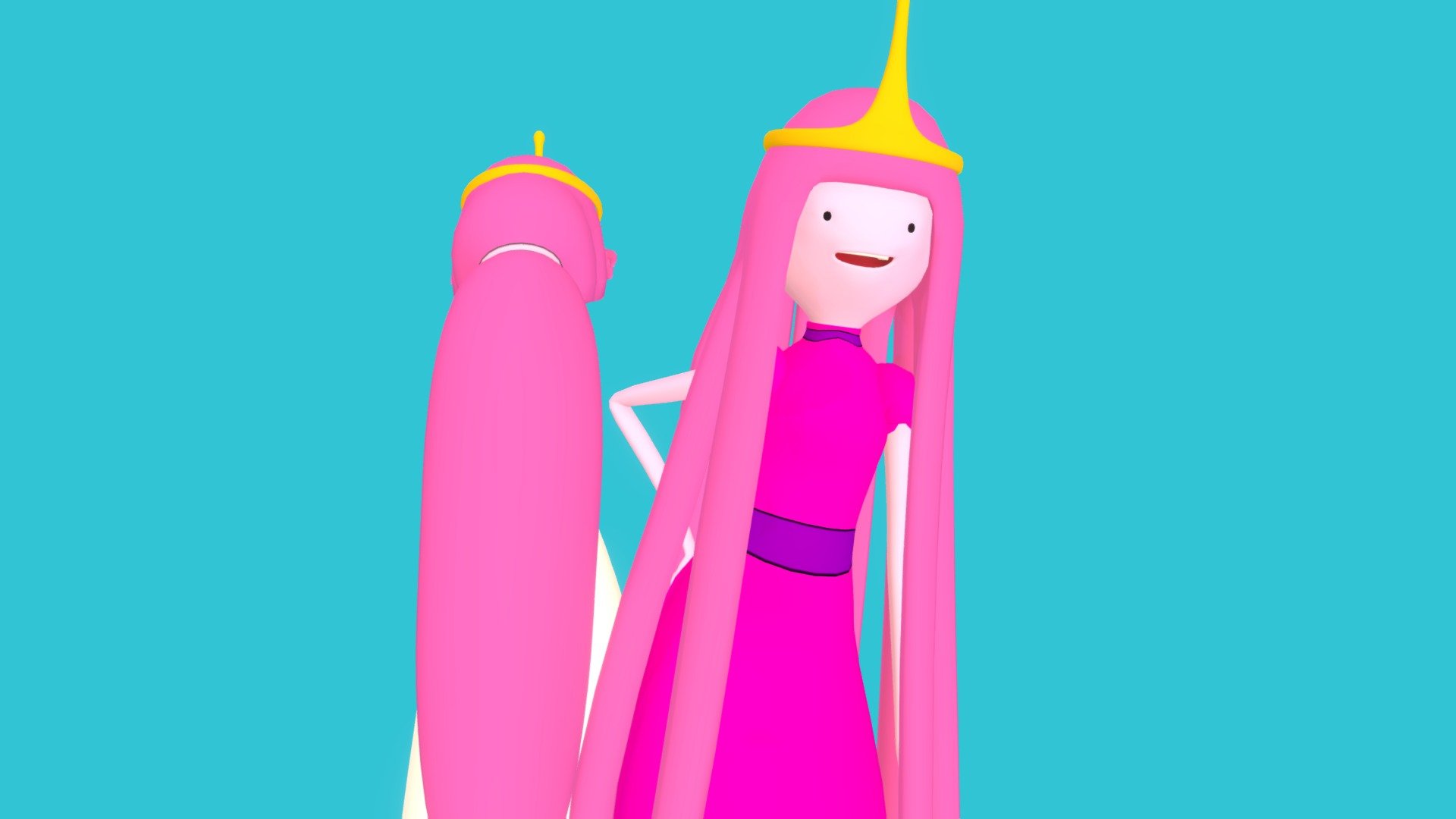 Adventure Time: Princess BubbleGum 3d model