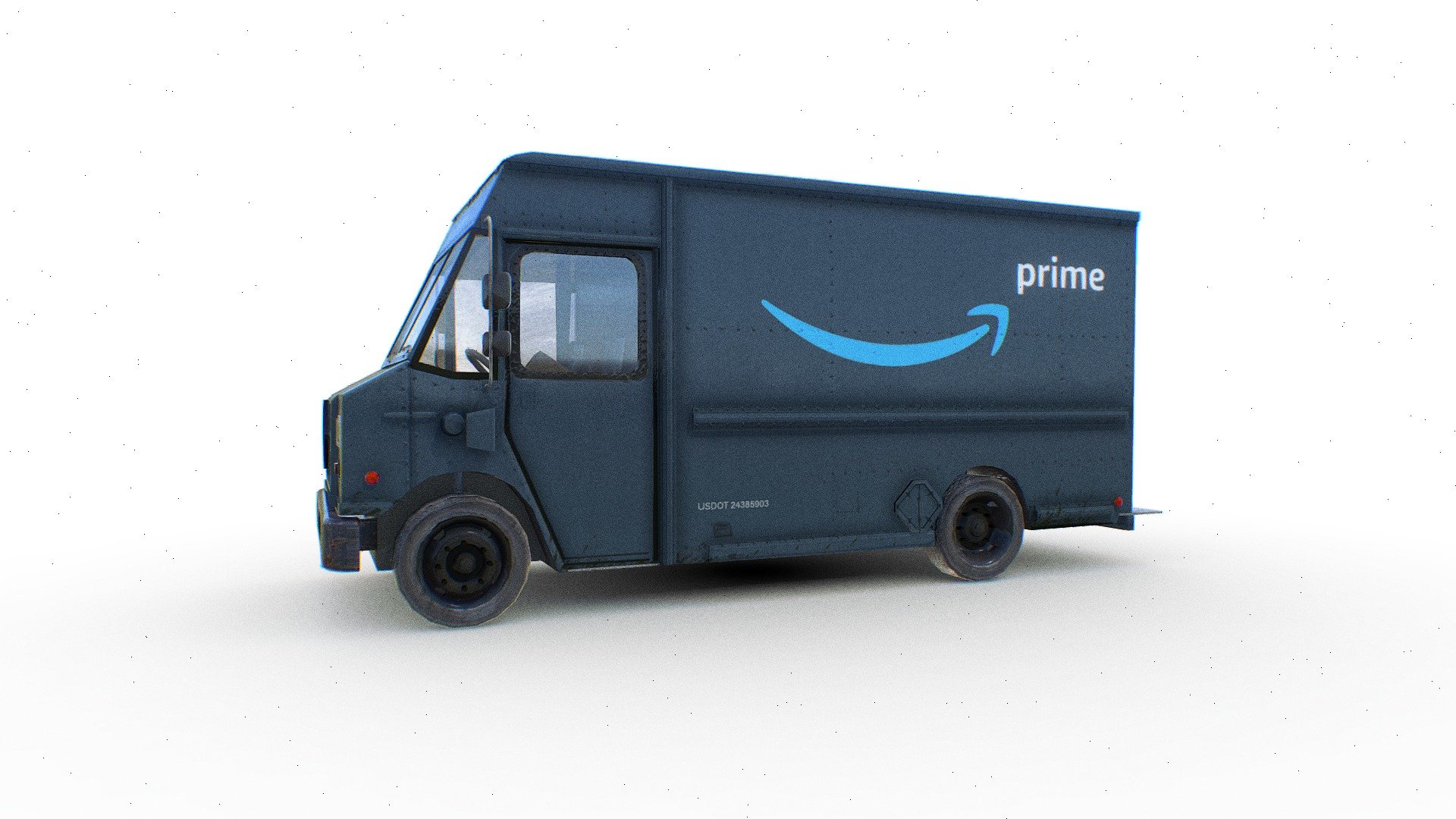 Amazon Prime Delivery Truck 3d model