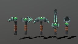 Malachite Tool Set