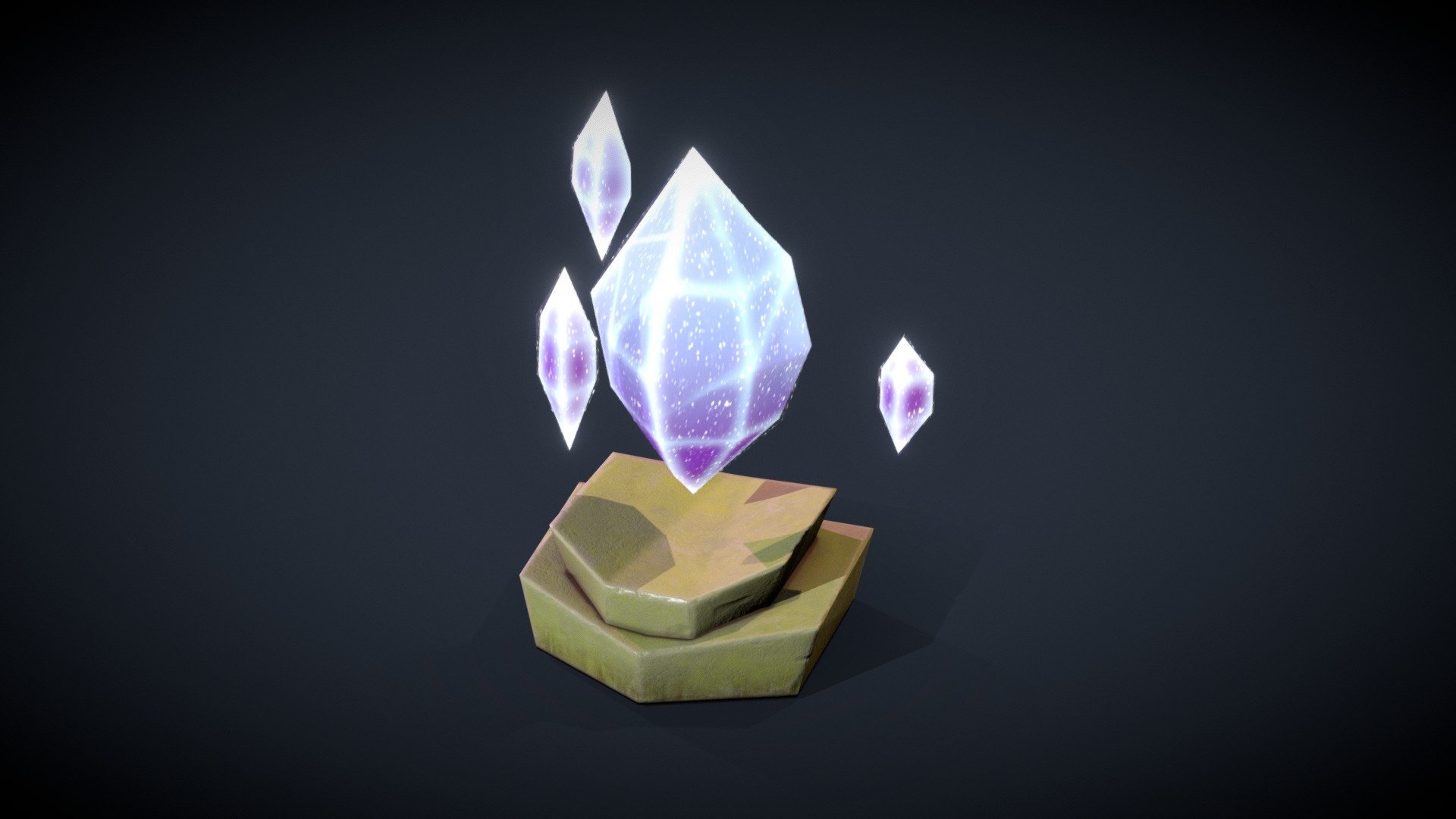 Crystal Tower 3d model