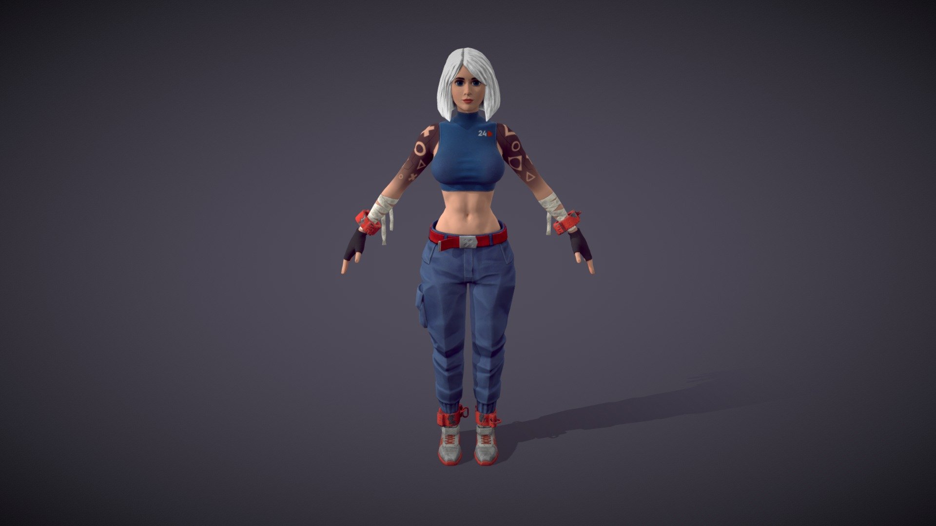 Kate 3d model