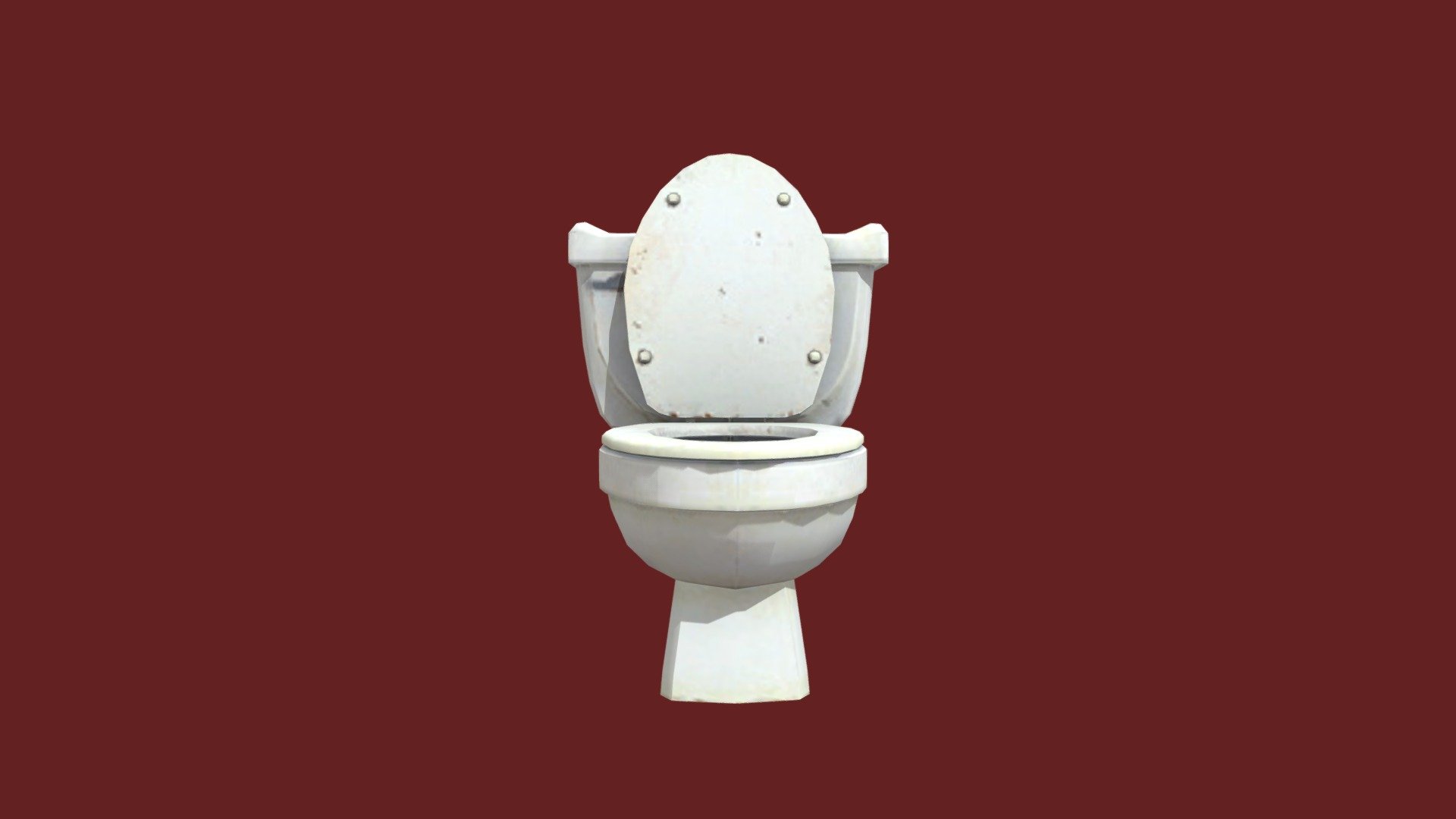 skibidi toilet model 3d model