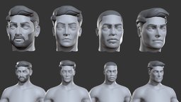 Male " Four Races" BaseMesh