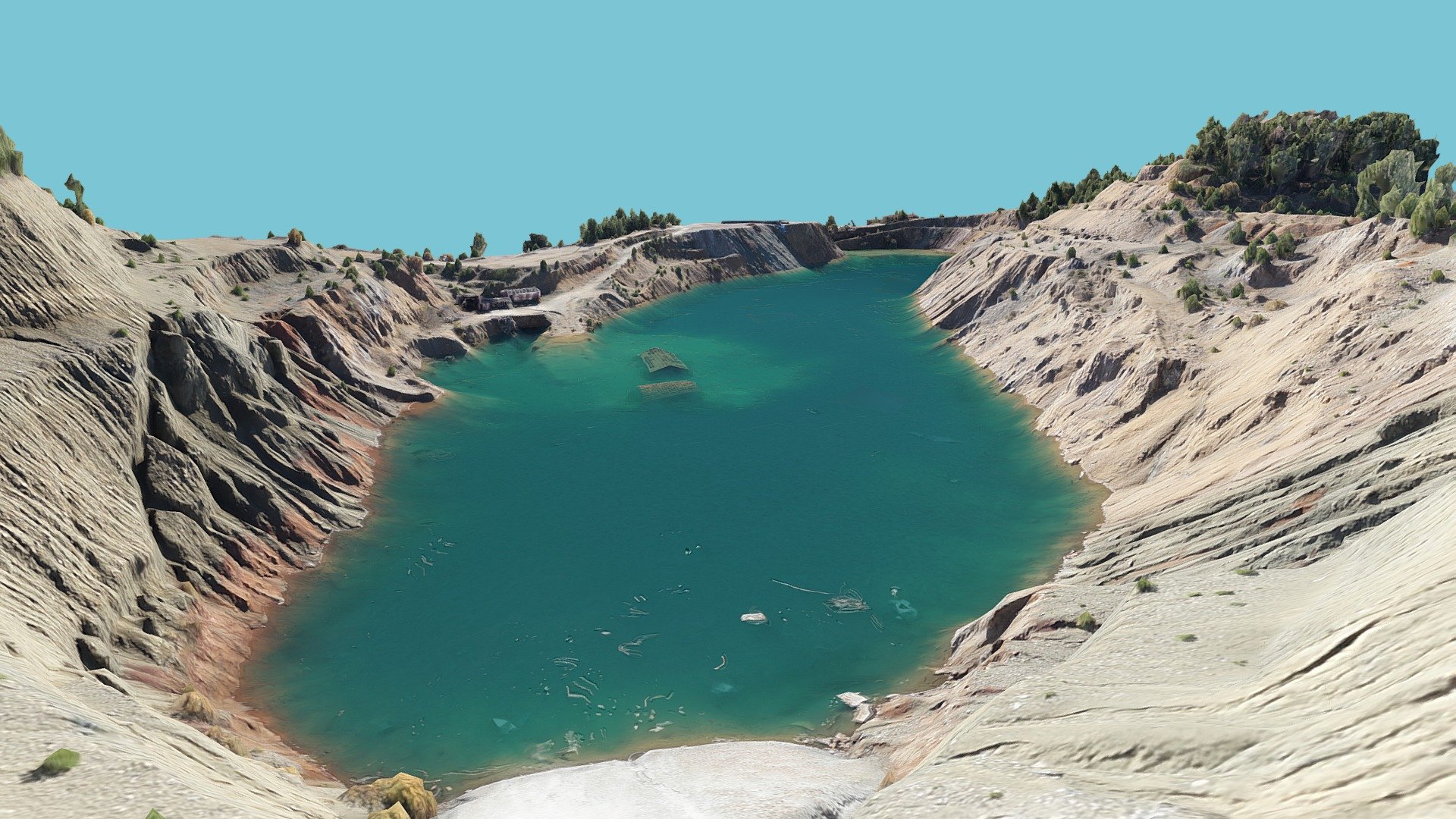 Irrigation Pond. 3d model