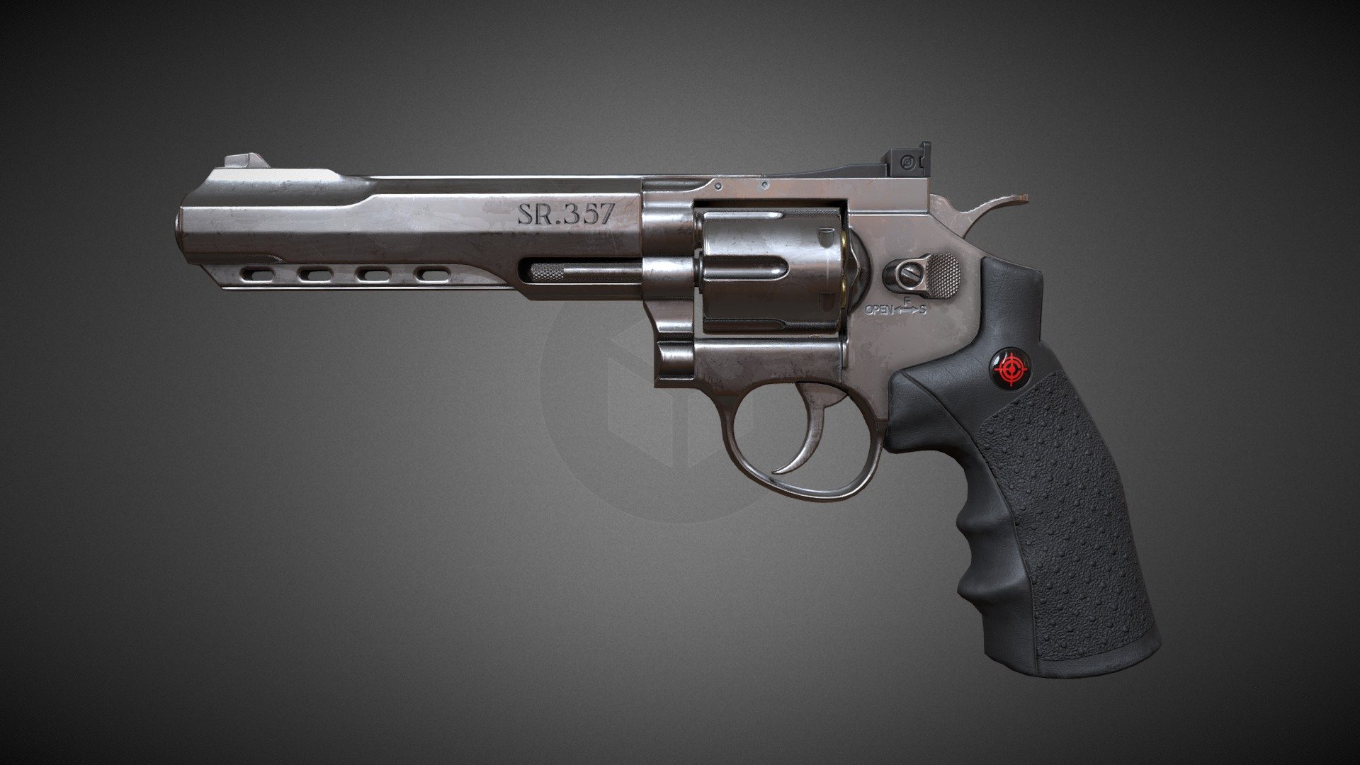 Crossman SR.357 Revolver 3d model