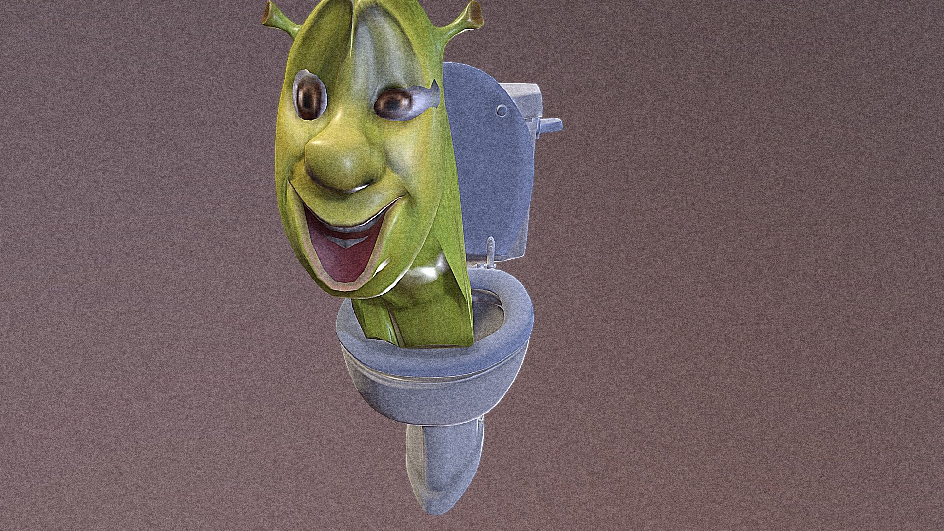 Skibidi Shrek  test1 3d model