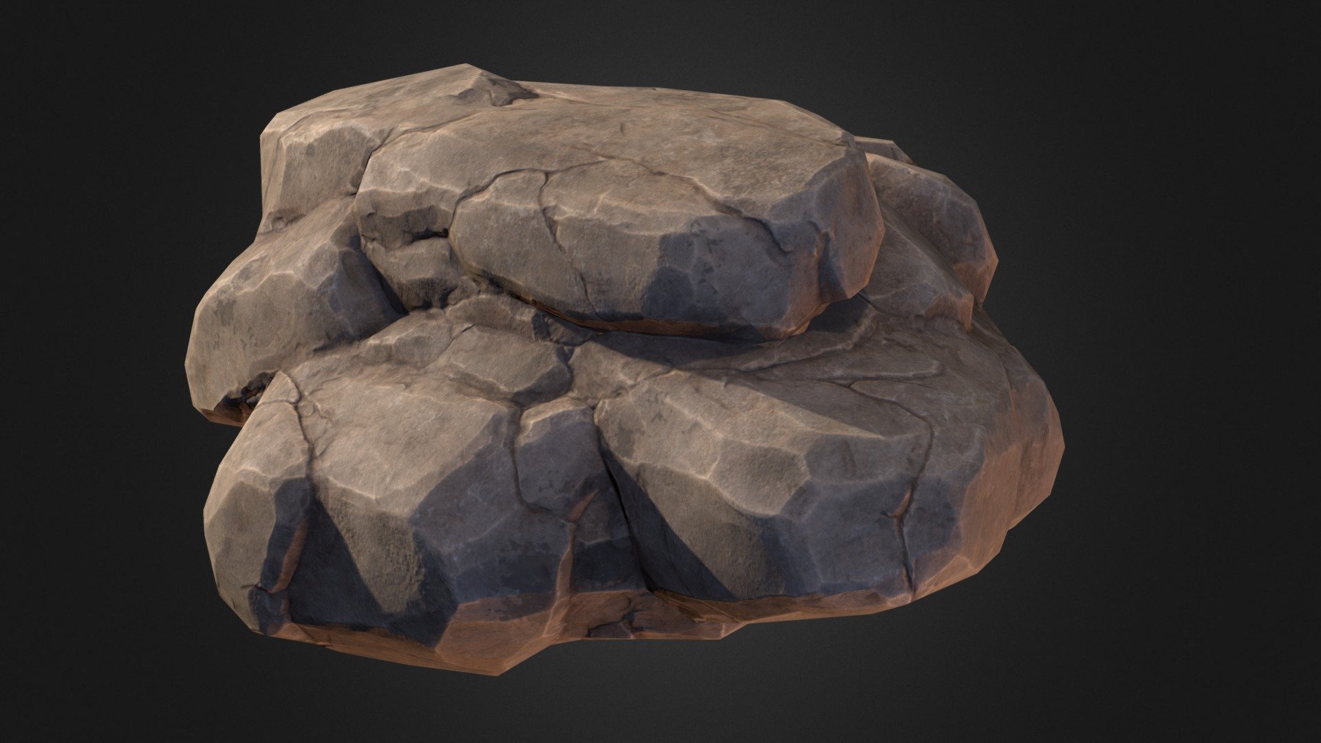 Rock4 3d model