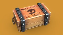 Stylized crate