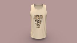 Tank top 3D Clothing Design