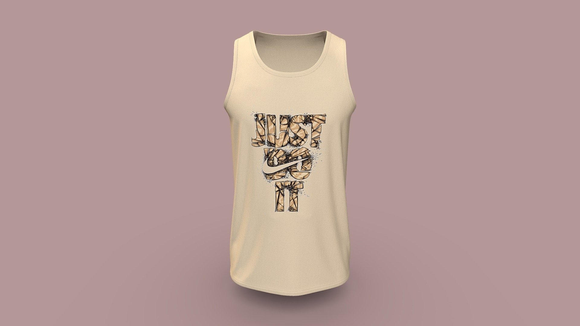 Tank top 3D Clothing Design 3d model