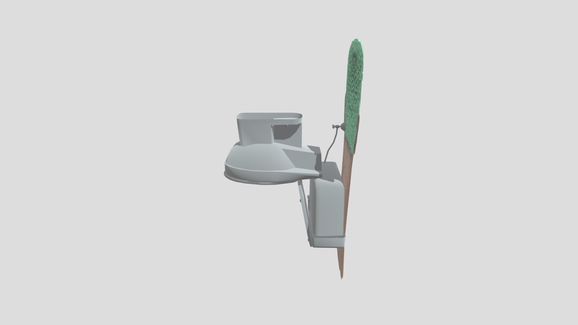 Skibidi Toilet (SKIBIDI BIG MK) 3d model