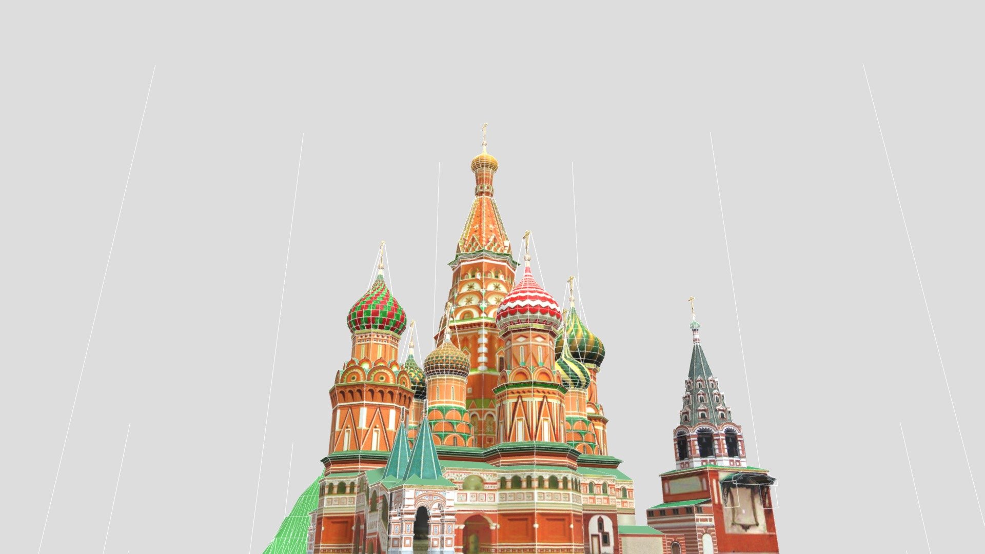 Saint Basils Cathedral 3d model