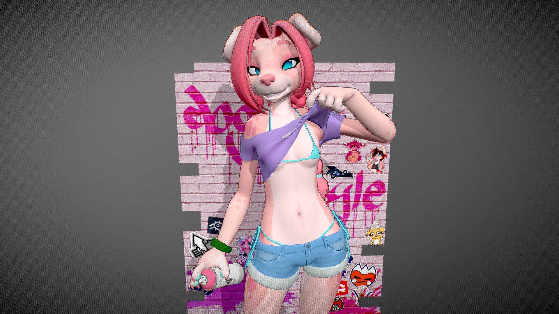 Chloe (OC) 3d model