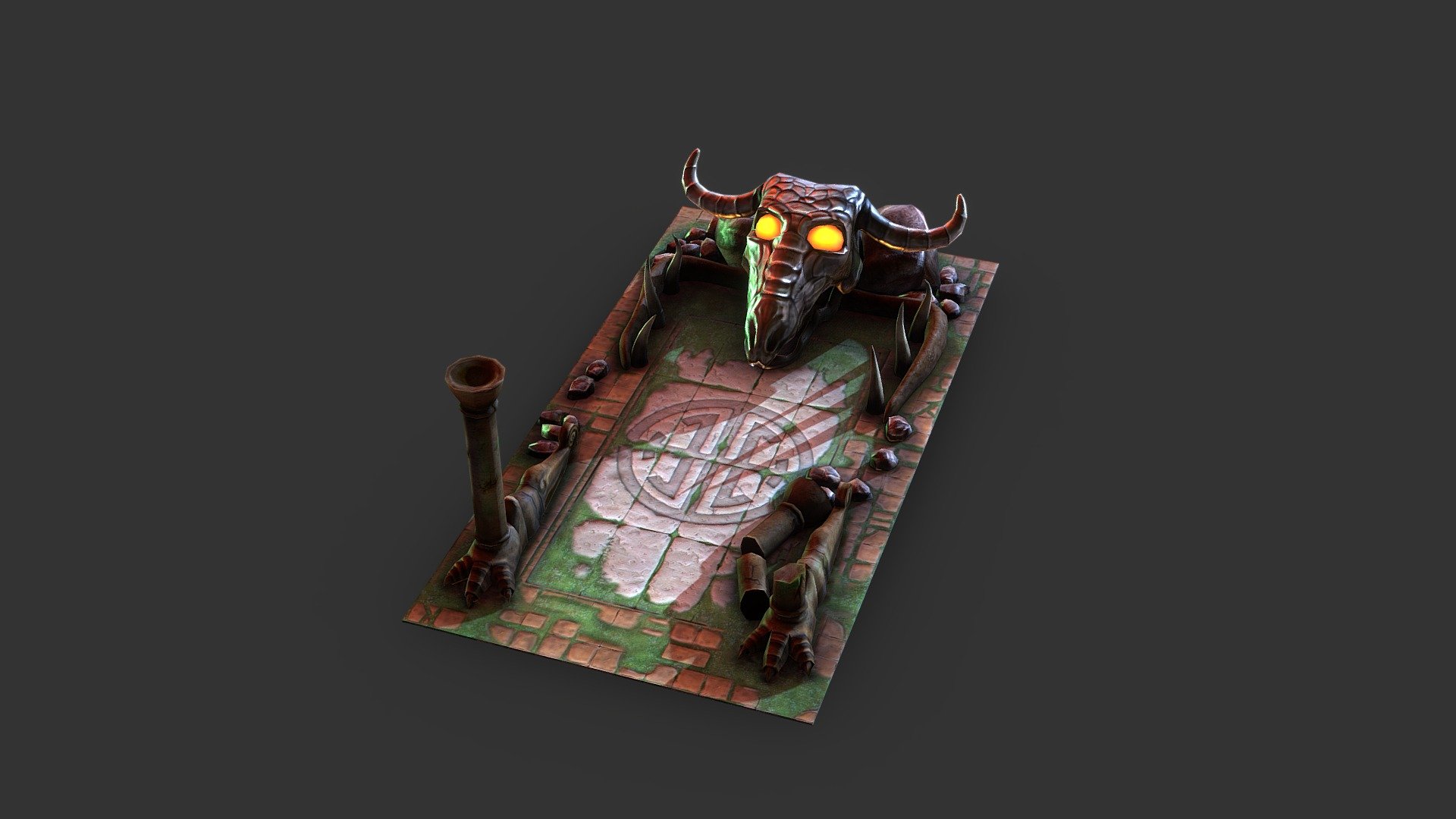 Arena 3d model