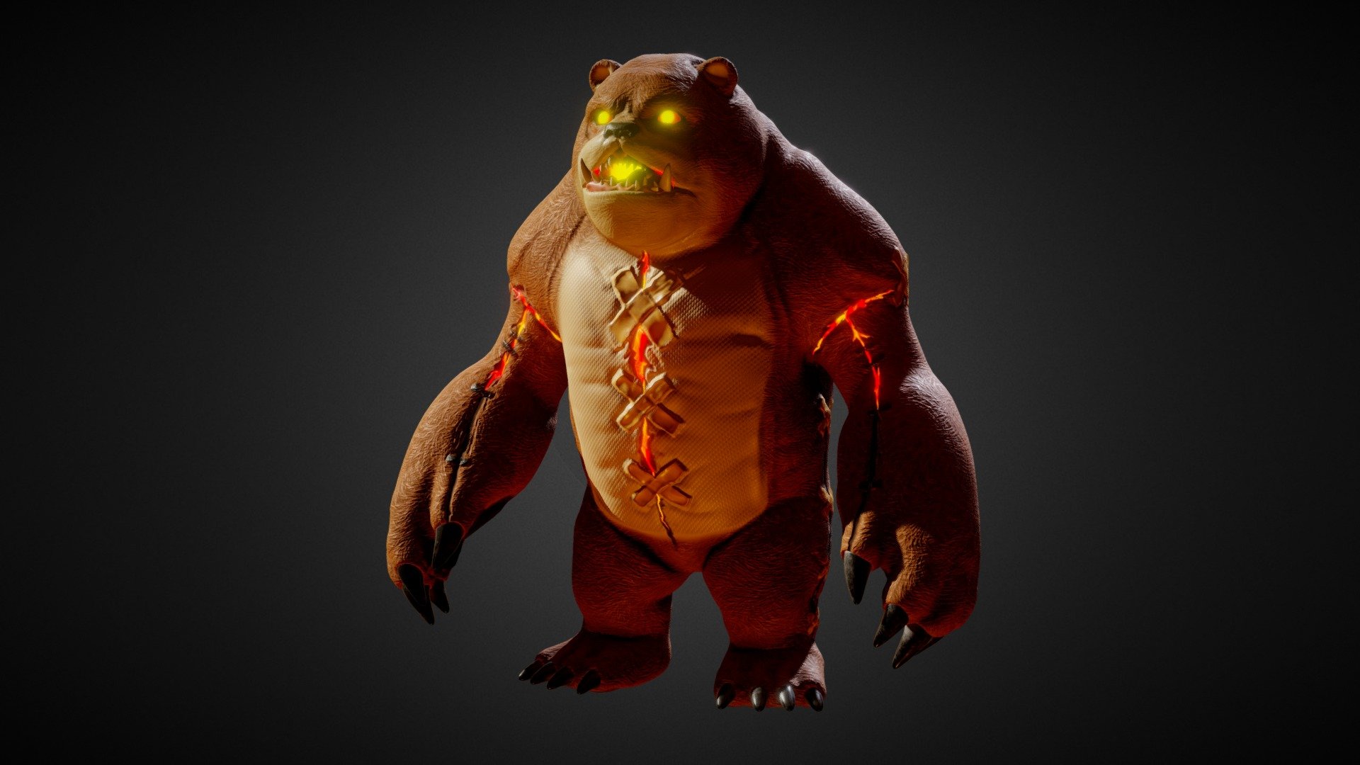 Tibbers 3d model